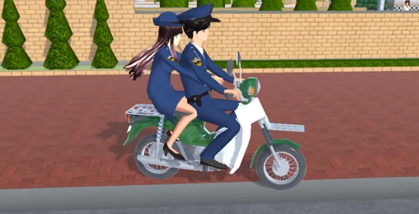 樱花校园模拟器更新警察服(3)