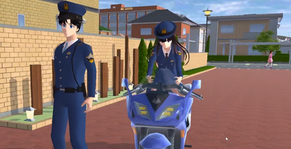 樱花校园模拟器更新警察服(1)