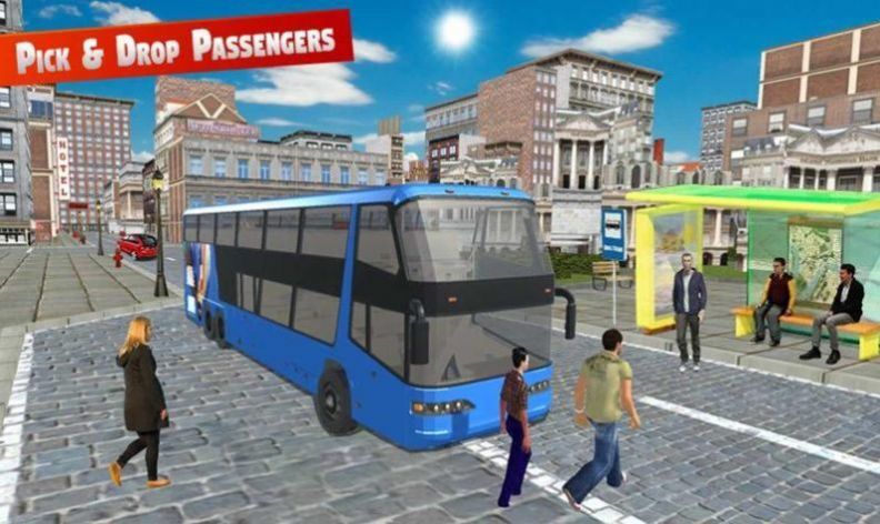 城市长途巴士模拟器3D(1)