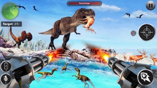 野生恐龙狩猎3D(1)