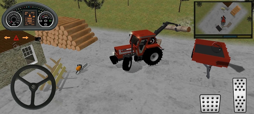 拖拉机森林工程模拟器(1)
