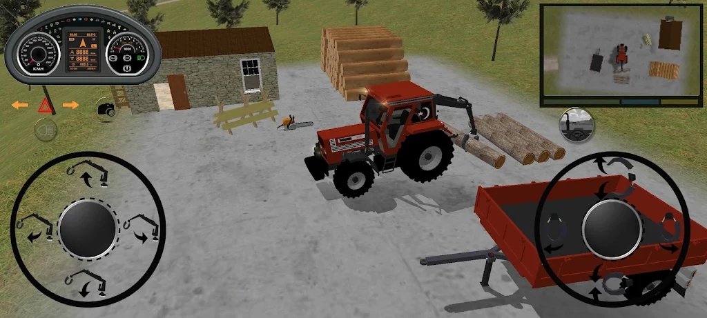 拖拉机森林工程模拟器(2)