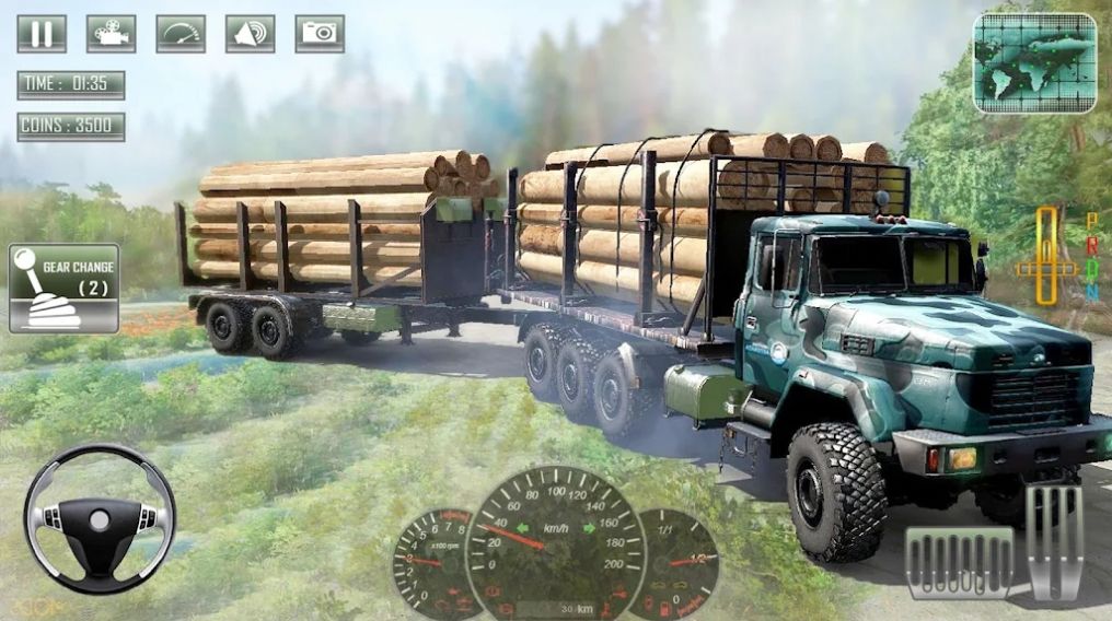 俄罗斯军用卡车驾驶(1)