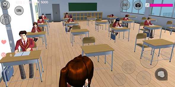 樱花校园模拟器最新版本2022年中文版(1)