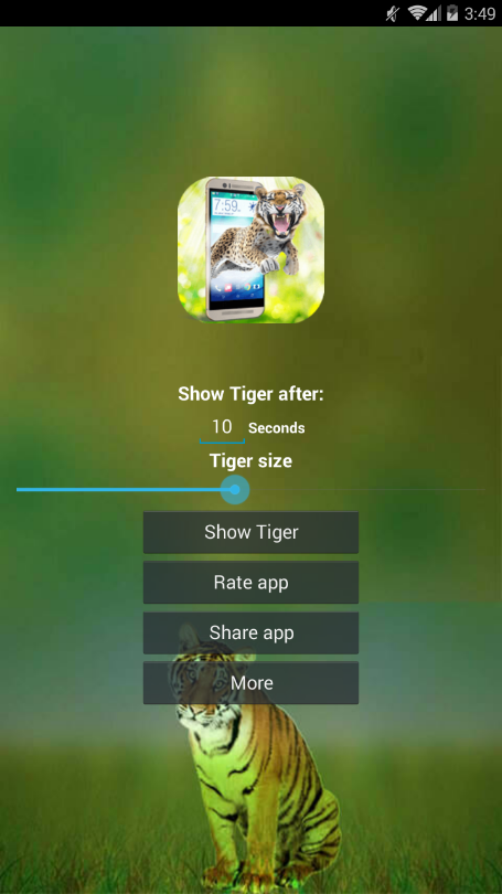 老虎小部件软件(tiger in phone scary joke)(4)