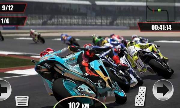 赛车顶级摩托车骑手挑战3D(1)