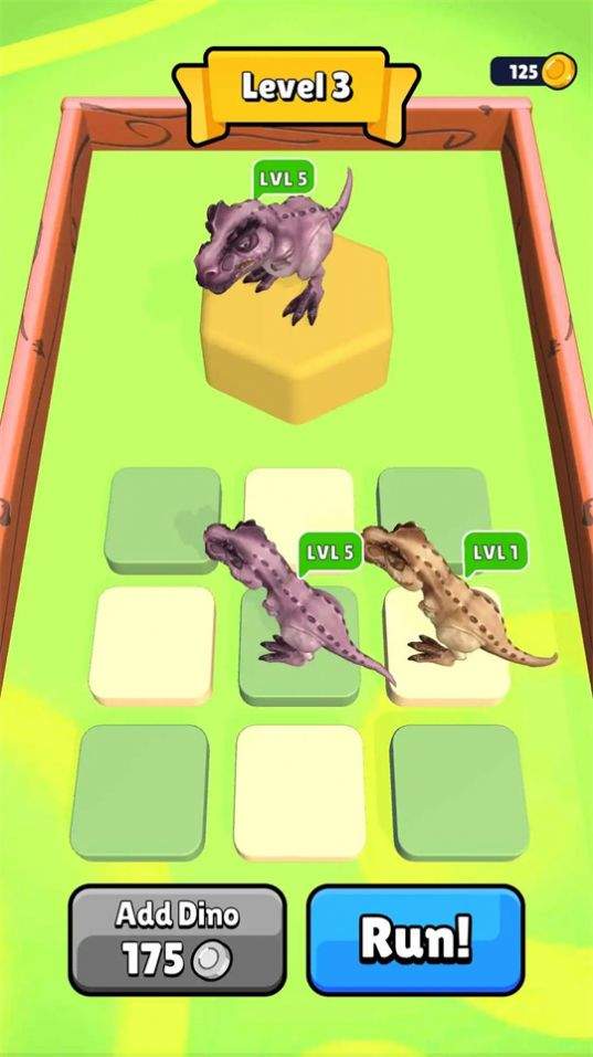恐龙战争合并奔跑游戏