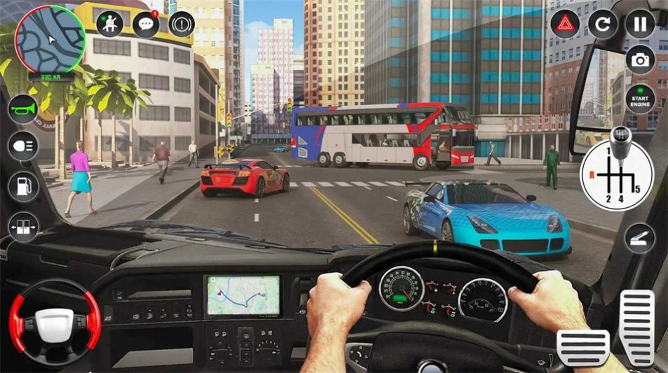 城市长途汽车模拟器3D(2)