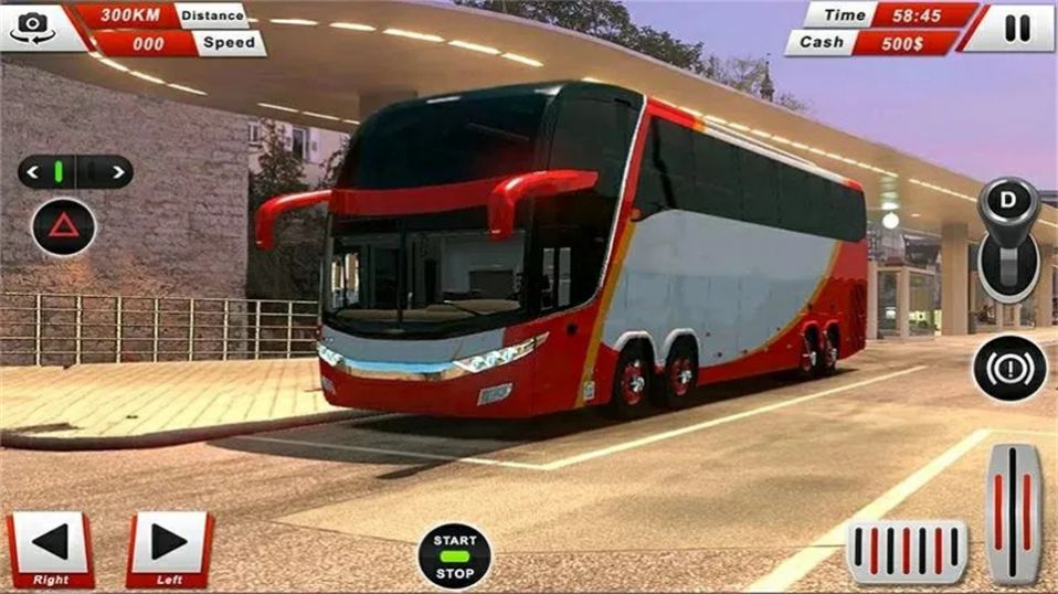 欧洲蔻驰巴士越野驾驶模拟器(1)