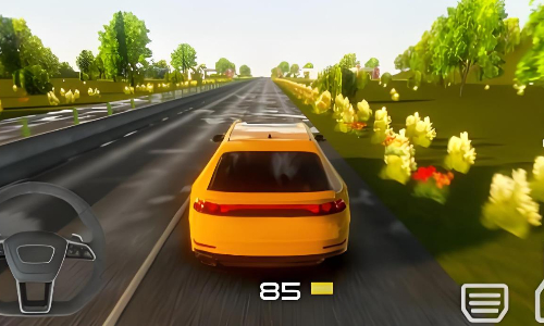 模拟小汽车驾驶游戏